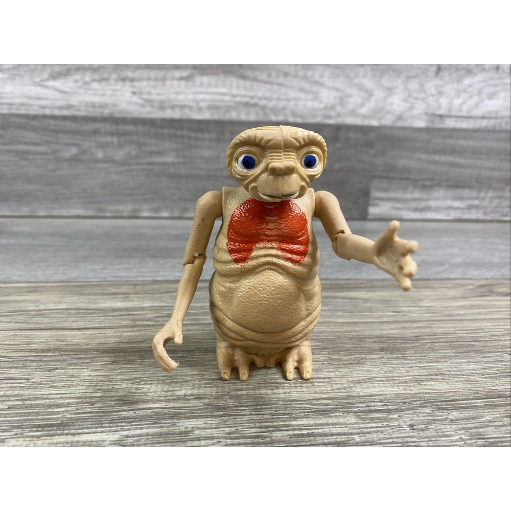 E.T. EXTENDING NECK ACTION FIGURE UNIVERSAL‎ STUDIOS 1982 LJN TOY